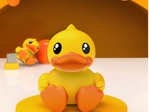 B.Duck小黄鸭创意U盘详情