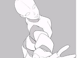 CG绘画丨板绘教程丨原画教程丨俯视动态素材