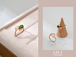 純銀戒指空托-電商戒指簡約場景