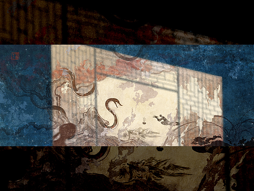 《搜神記》武昌大蛇（個人主頁-ZNjc3NTA3ODQ=） - 創(chuàng)作習作 - 站酷設計師桉年annian原創(chuàng)素材 - 站酷ZCOOL