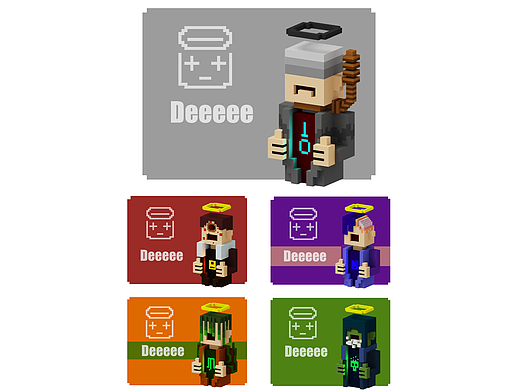 体素（死亡）（个人主页-ZNjI4MDUyMjA=） - IP形象 - 站酷设计师王洲原创素材 - 站酷ZCOOL