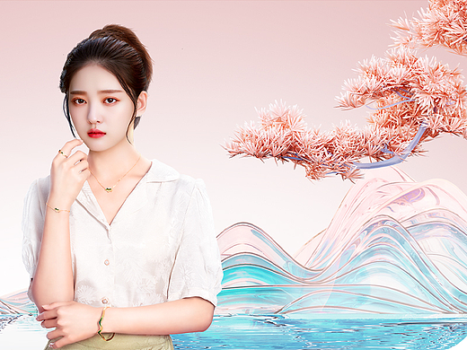 像素✖周大生 电商大促专题活动页面视觉全案