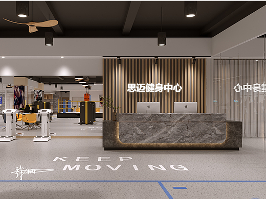 健身房设计||生命不息，运动不止