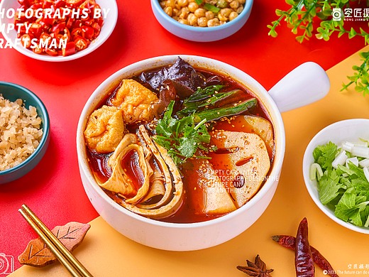 冒菜拍摄