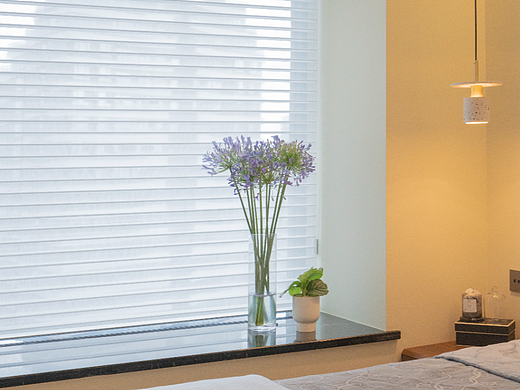 罗马帘拍摄 纱帘拍摄 百叶帘 副室帘实景图