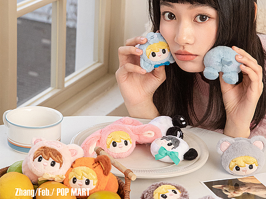泡泡玛特&小甜豆过家家