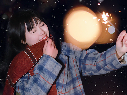 客｜日常雪景夜景写真