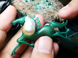 巴洛克珍珠如何制作成珠宝