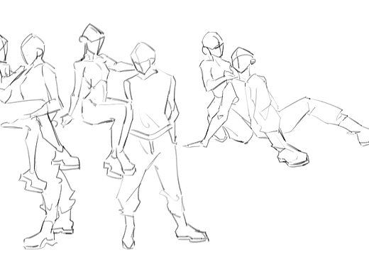 速寫(xiě)60天挑戰(zhàn)賽（個(gè)人主頁(yè)-ZNTkxNTMxMTI=） - 創(chuàng)作習(xí)作 - 站酷設(shè)計(jì)師咲咲彡原創(chuàng)素材 - 站酷ZCOOL