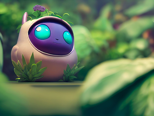 AI创作——Q萌口袋妖怪蔬果系列