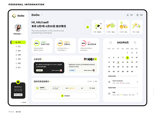 B端SaaS人力管理系统