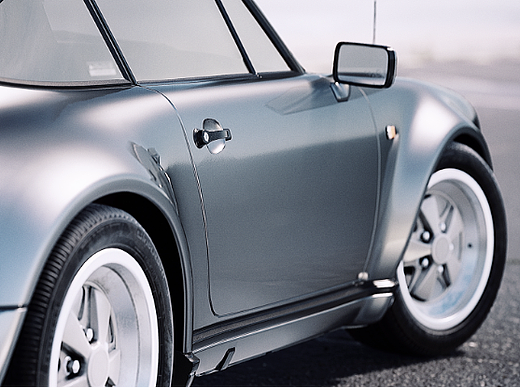 UE5 Car Light Tracing Rendering - Porsche