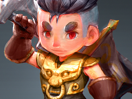 卡通传奇角色设计