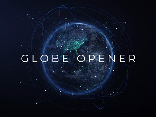 AE模板 | 科幻星球场景标题介绍未来派游戏片头