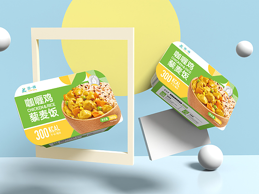 自热米饭包装设计