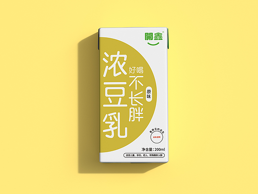 開鑫浓豆乳新包装