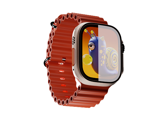 3D动画设计练习—— Watch Ultra 2