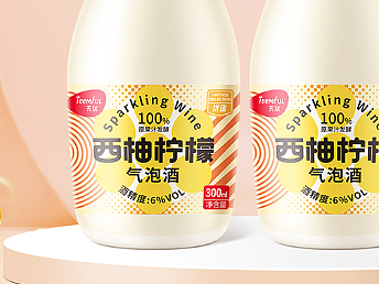 如果你是客户你会选哪款？气泡水包装设计4个方案