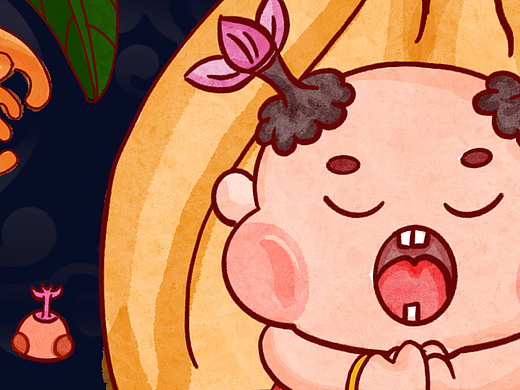 潮汕三宝 | 福小逗之旅（个人主页-ZNjAyOTg1MjQ=） - 儿童插画 - 站酷设计师大福宝原创素材 - 站酷ZCOOL