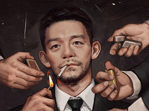 人像练习（个人主页-ZNjc2NTk1MTI=） - 艺术插画 - 站酷设计师Goldeners22原创素材 - 站酷ZCOOL