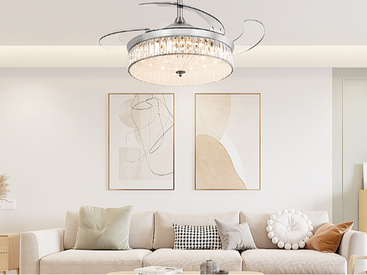 亚马逊-风扇灯-北欧风