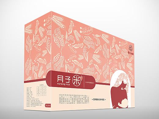 一款高端月子米【小米】包装设计提案