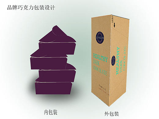 为某品牌巧克力的包装设计