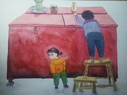 水彩画