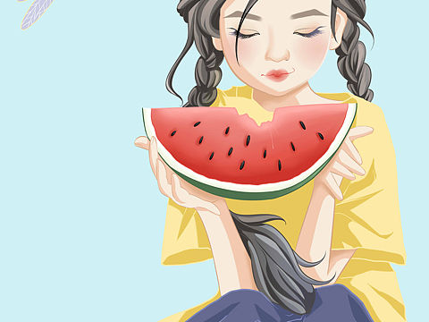 一起啃西瓜吧？