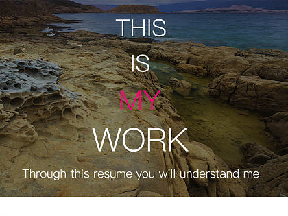 个人简历（个人主页-ZMjEzNjk0OTI=） - 其他UI - 站酷设计师小溪灬原创素材 - 站酷ZCOOL