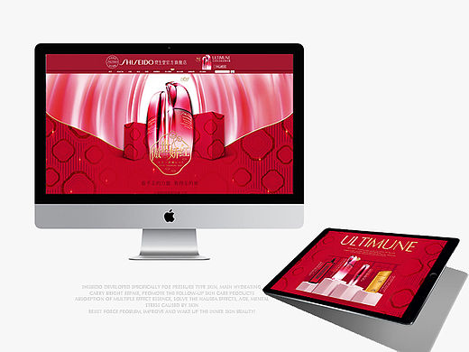 2015.12月-网创x资生堂 SHISEIDO 天猫新品首发活动提案页面