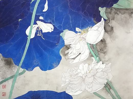 落花比汝尚多情（個(gè)人主頁-ZNDUwNzk0MTY=） - 繪畫 - 站酷設(shè)計(jì)師訪之原創(chuàng)素材 - 站酷ZCOOL