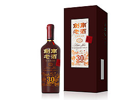 劍南老酒包裝設計
