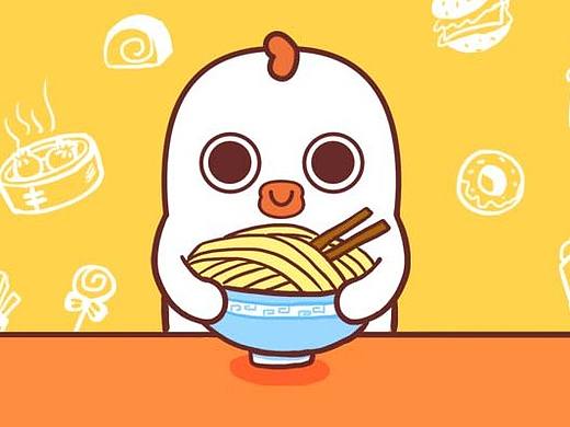 一只爱吃又不得不运动保持身材的鸡