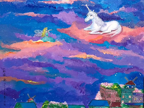 独角兽女孩（个人主页-ZMzMxNTMyMjA=） - 创作习作 - 站酷设计师蘇trouble原创素材 - 站酷ZCOOL