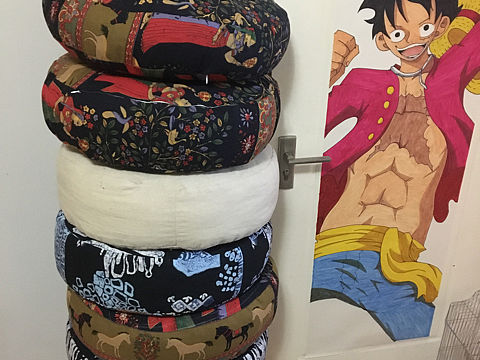 一大波蒲团榻榻米座垫来袭 柔软舒适透气