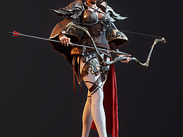 一只女射手