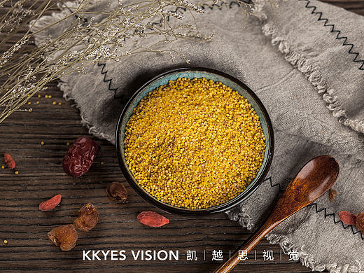 小米 五谷杂粮 养生粥 食品 谷物 静物拍摄