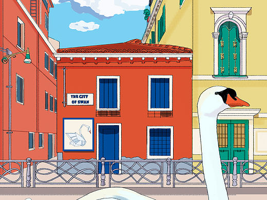 一群大鵝（個(gè)人主頁-ZNTMwNjkwNjQ=） - 創(chuàng)作習(xí)作 - 站酷設(shè)計(jì)師大雨大暴雨原創(chuàng)素材 - 站酷ZCOOL