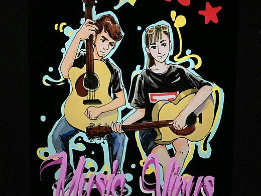 发一些最期的作品，不定时更新。