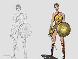 热血铁腕女战神