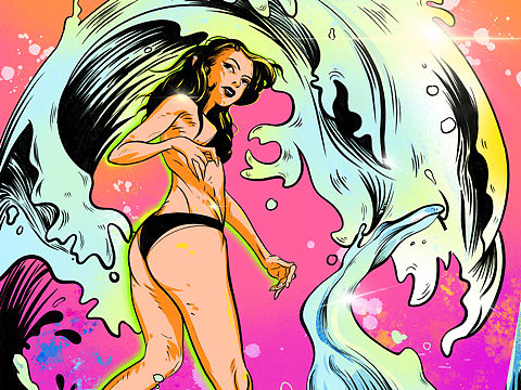 冲浪（个人主页-ZNDUyODY1MDQ=） - 创作习作 - 站酷设计师SssuR原创素材 - 站酷ZCOOL