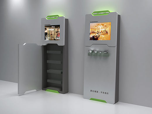 亮百佳SI体验店道具模块设计