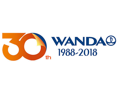 万达30周年logo