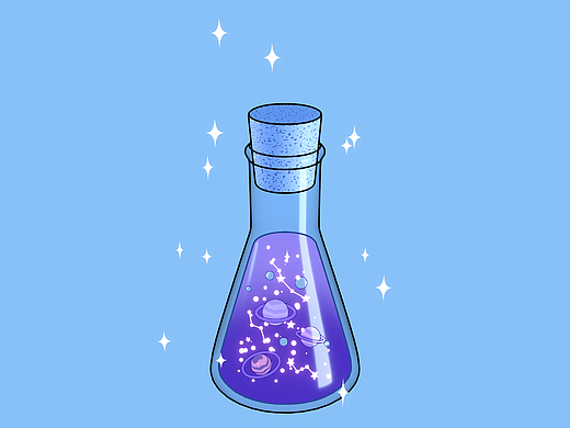 【Blender】星光瓶