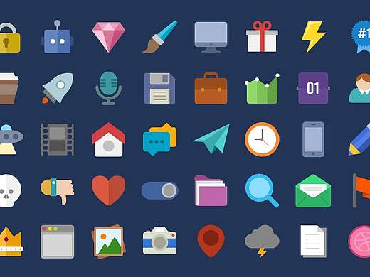 Android系统启动图标设计（个人主页-ZNDM5MTI4NTI=） - 图标 - 站酷设计师弥生半夏原创素材 - 站酷ZCOOL