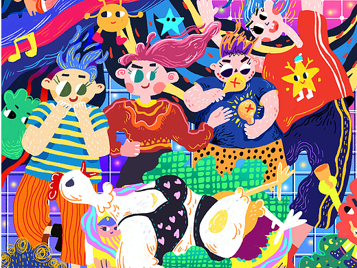 有故事的小怪兽