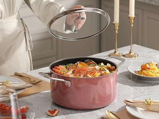 锅 珐琅锅 厨房用品