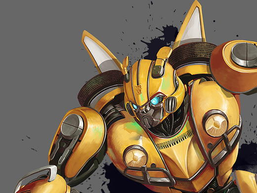 工作系列-变形金刚（个人主页-ZMjQ0OTY0MzI=） - 商业插画 - 站酷设计师陳六歲原创素材 - 站酷ZCOOL