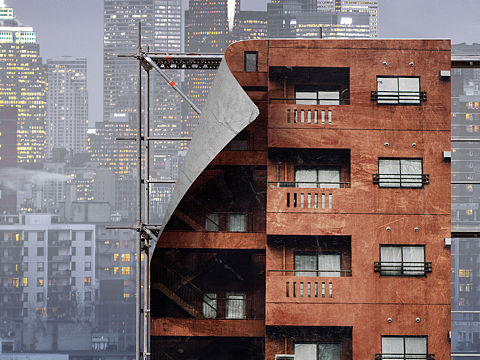 电影《呼啸而过》概念海报